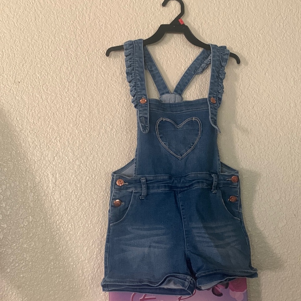 Cutie Patootie Kids Jeans Romper